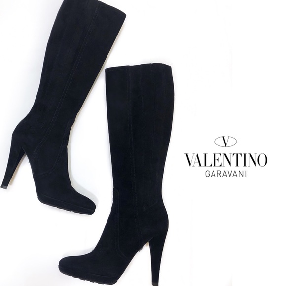 Valentino Garavani Shoes - NWT authentic Valentino Tall Suede Boots